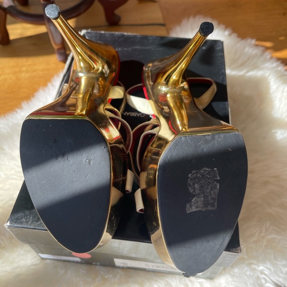 Dolce and Gabbana Vintage Platform Heel EU 39/ US 8 - Picture 4 of 9